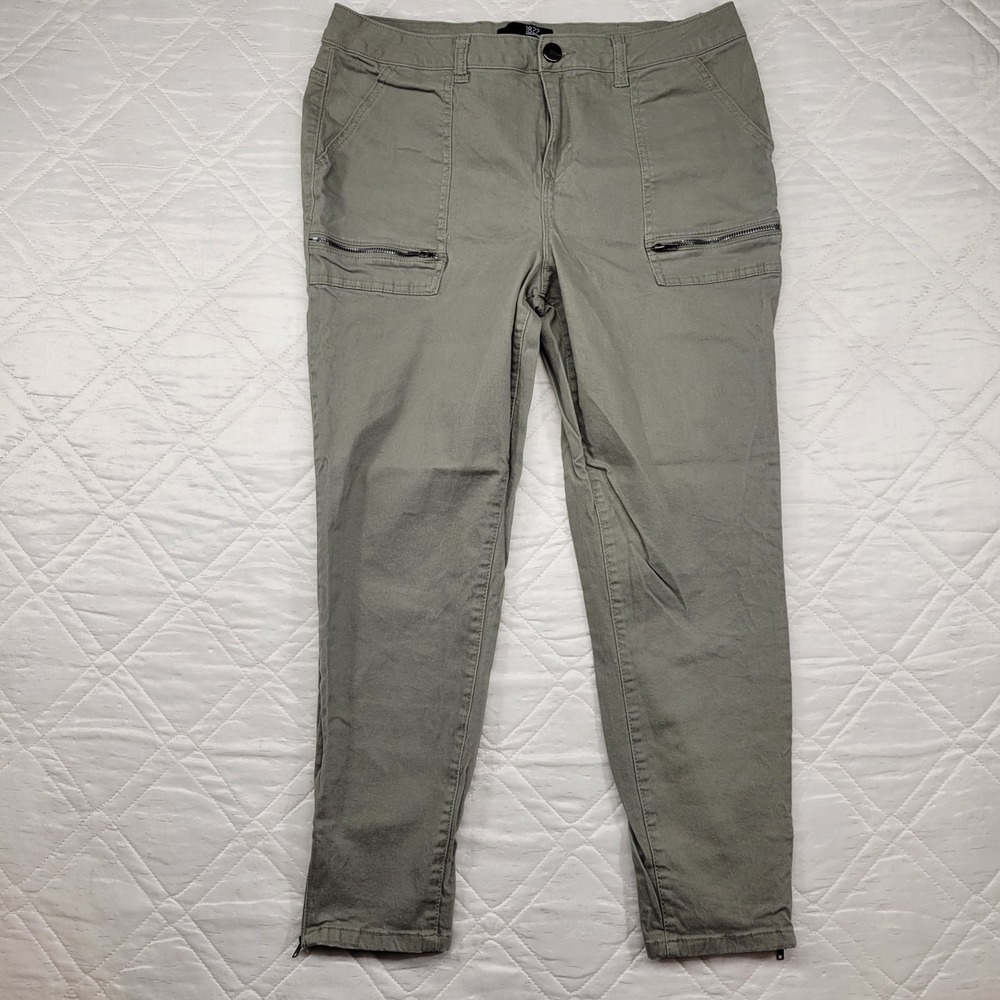 1822 Denim gray‎ utility chino pants size 32